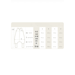 SOVEPOSE/NATTPOSE MED BEN 6-12 mnd BOHO 2,5TOG 