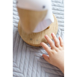 NATTLAMPE MED TRDLS HYTTALER, Lundefuglen rosa