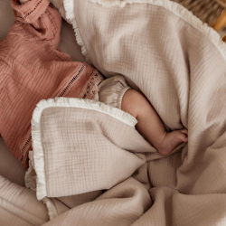 BABYTEPPE PREMIUM Musselin SAND