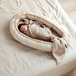 KOSEKLUT KANIN I MUSSELIN Mantulien Beige