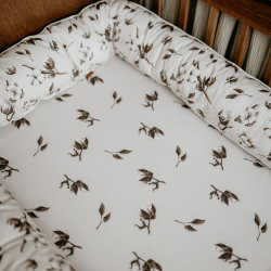 Laken til sprinkelseng 60x120cm GOSSYPIUM