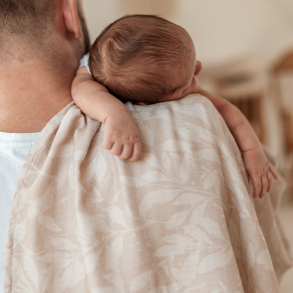 2-pack SWADDLE MUSSELIN / GULPEKLUT - Mantuelien Beige