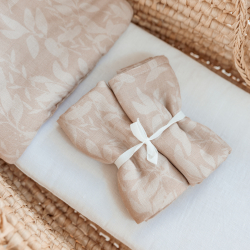 2-pack SWADDLE MUSSELIN / GULPEKLUT - Mantuelien Beige