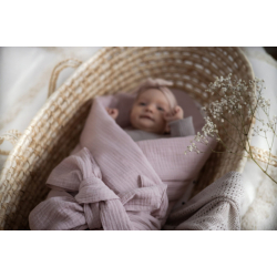 Musselin Sovepose (Babywrap) &amp; Babydyne 2i1 - SAND Sleepee