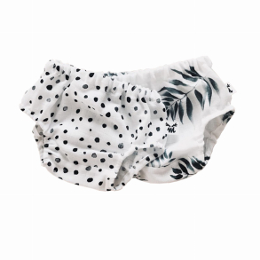 2pk BLOOMERS DOTS&PALMS