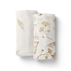 2-pack SWADDLE MUSSELIN / GULPEKLUT - BOHO