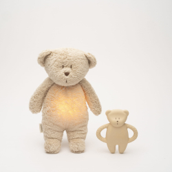 BITELEKE Moonie  / Natural Rubber Teether - SAND