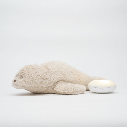 MOONIE SEL  2.0 ORGANIC SAND Sovebamse med lyd og lys