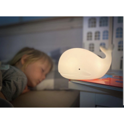 MYK NATTLAMPE MED FJERNKONTROLL - HVAL - RABBIT &amp; FRIENDS