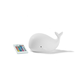 MYK NATTLAMPE MED FJERNKONTROLL - HVAL - RABBIT &amp; FRIENDS