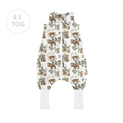 SOVEPOSE/NATTPOSE med ben 5r + HAPPY BEAR (116-128cm) 2.5TOG