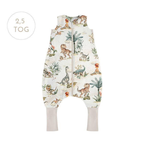 SOVEPOSE/NATTPOSE med ben 5r+ (116-128cm) DINOSAURS LIMITED EDITION