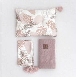 BAMBUS BABYTEPPE - GREY - 80X100cm - BOLO