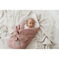 WAFFEL BABY SOVEPOSE (BABYWRAP) &amp; LEKETEPPE 2in1 - SAND