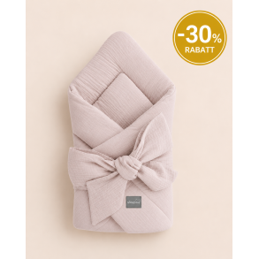Musselin Sovepose (Babywrap) & Babydyne 2i1 - PINK