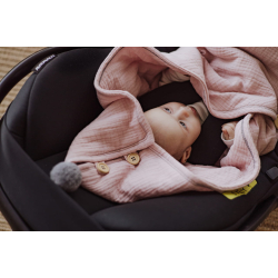 MUSSELIN BILSTOLPOSE / BABYWRAP DENIM 1.5TOG
