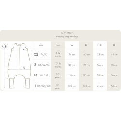 SOVEPOSE/NATTPOSE MED BEN 12-36mnd BOHO 2.5TOG