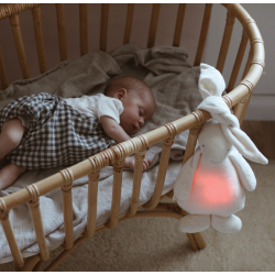 MOONIE FRIEND CREAM 2.0          Sovekanin med lyd od nattlampe