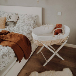 Trekk til Moseskurv - hvit