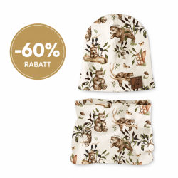 HAPPY BEAR SETT / Hals + lue