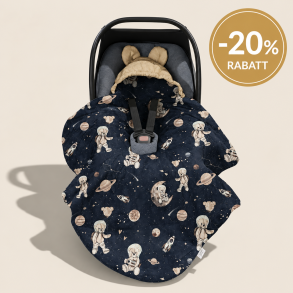 BILSTOLPOSE Space Teddy DARK
