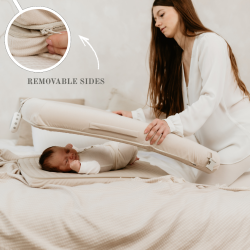 SLEEPEE MODULAR BABYNEST 4in1 Babynest+Sengekant+Babygym+WhiteNoiseLydmodul