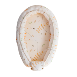 BABYNEST og sengekant 2in1 BOHO LEAVES