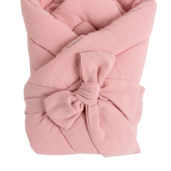 Musselin Sovepose (Babywrap) &amp; Babydyne 2i1 - OLD PINK