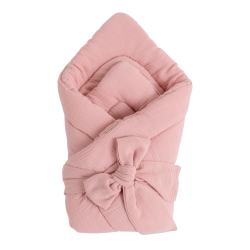 Musselin Sovepose (Babywrap) &amp; Babydyne 2i1 - OLD PINK