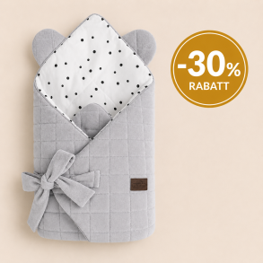 ROYAL BABY SOVEPOSE (BABYWRAP) & LEKETEPPE 2in1 - GREY