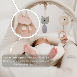 SLEEPEE MODULAR BABYNEST 4in1 Babynest+Sengekant+Babygym+WhiteNoiseLydmodul