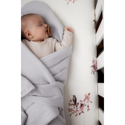 Musselin Sovepose (Babywrap) &amp; Babydyne 2i1 - SAND Sleepee