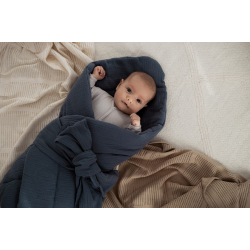 Musselin Sovepose (Babywrap) &amp; Babydyne 2i1 - SAND Sleepee