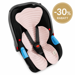 Sleepee Sitteunderlag til Bilstoler PINK