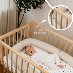 SLEEPEE MODULAR BABYNEST 4in1 Babynest+Sengekant+Babygym+WhiteNoiseLydmodul
