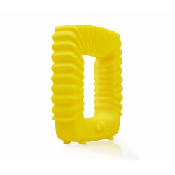 Mombella Geometric BITELEKE Geometry Sensory Lion Teether - Yellow