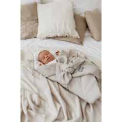 WAFFEL BABY SOVEPOSE (BABYWRAP) &amp; LEKETEPPE 2in1 - SAND