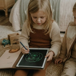 KidBook SAFARI - Grafisk tegnebrett med oppgavekort for tegning 