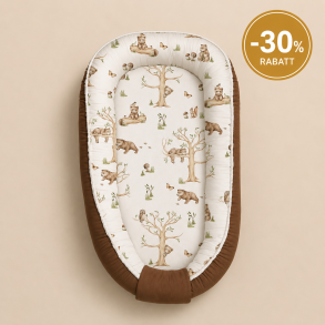 BABYNEST HAPPY BEAR CAPPUCCIONO