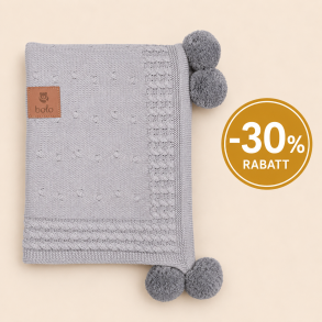 BABYTEPPE - GREY - 80X100cm - BOLO