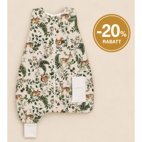 SOVEPOSE/NATTPOSE MED BEN 36+ mnd Animals Garden 2,5TOG