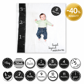 FOTOTEPPE + MILESTONE CARDS Loved Beyond Measure HELLO WORLD