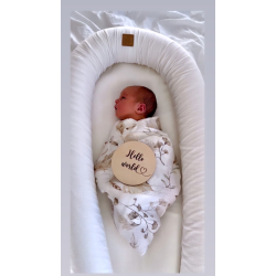 HELLO WORLD fdselsskilt / Milestone - milepl