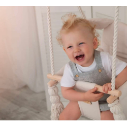 HUSKE VELVET SWING GREY