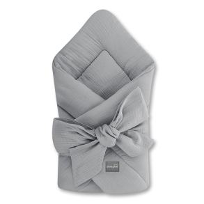 Musselin Sovepose (Babywrap) & Babydyne 2i1 - GREY