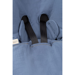 MUSSELIN BILSTOLPOSE / BABYWRAP DENIM 1.5TOG
