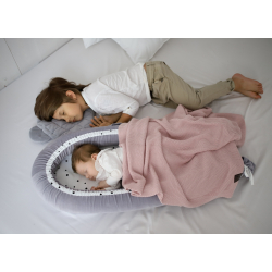 BABYNEST VELOUR DOBBELTSIDIG SAND