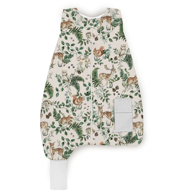 SOVEPOSE/NATTPOSE MED BEN 6-12 mnd ANIMALS GARDEN 2.5TOG