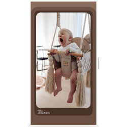 HUSKE VELVET SWING SAND