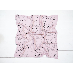 2-pack SWADDLE / GULPEKLUT - Bambus Dots grey&pink